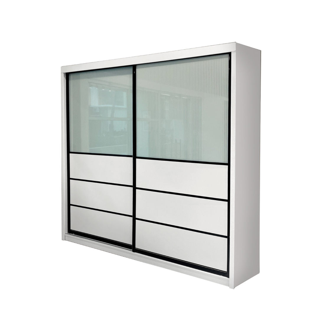 Malix Anti-Jump Sliding Door Wardrobe