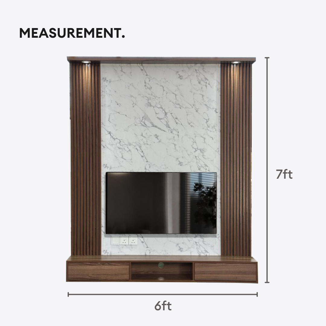 Evan 6ft TV Cabinet
