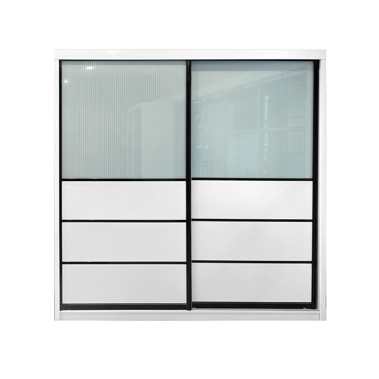Malix Anti-Jump Sliding Door Wardrobe
