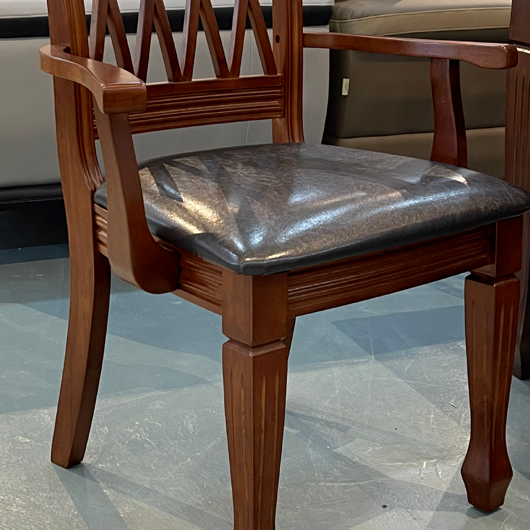 Bimba Brown Marble Dining set 1+8