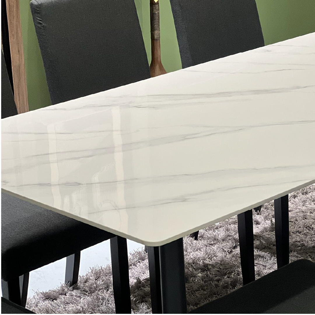 Edrich Sintered Stone Dining set 1+6
