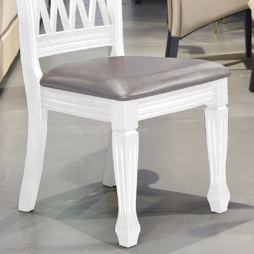 Bimba White Marble Dining set 1+8