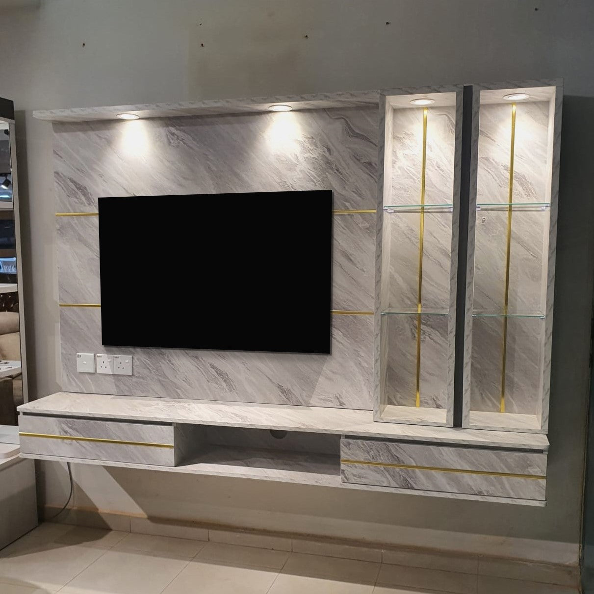 Nova 7ft TV Cabinet