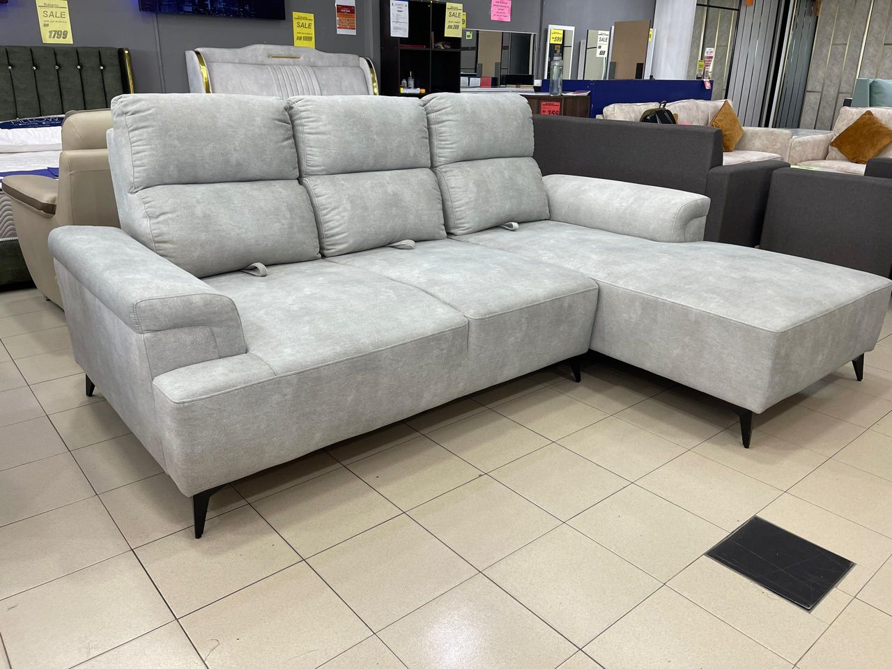 Jordan 3 Seater L Shape Sofa