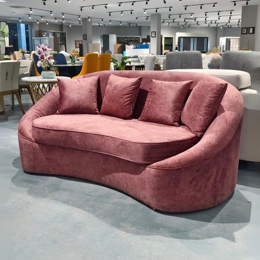 Lyra Nordic Modern Curved Sofa