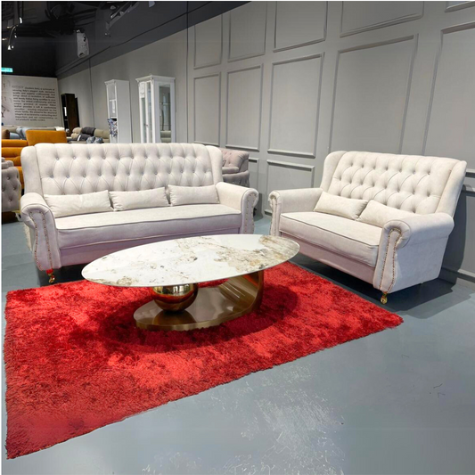 Castalia 2+3 Seaters Chesterfield Sofa Set