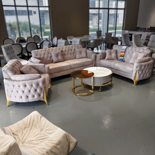 Miley 1+2+3 Seaters Sofa Set Chesterfield
