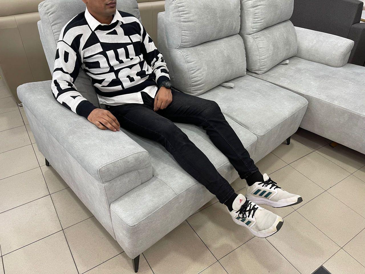 Jordan 3 Seater L Shape Sofa