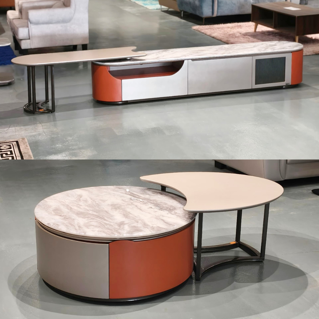 Edison Tv Cabinet + Coffee Table