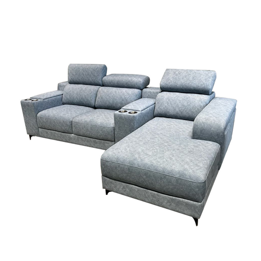 Fabio 3 Seater L Shape Sofa