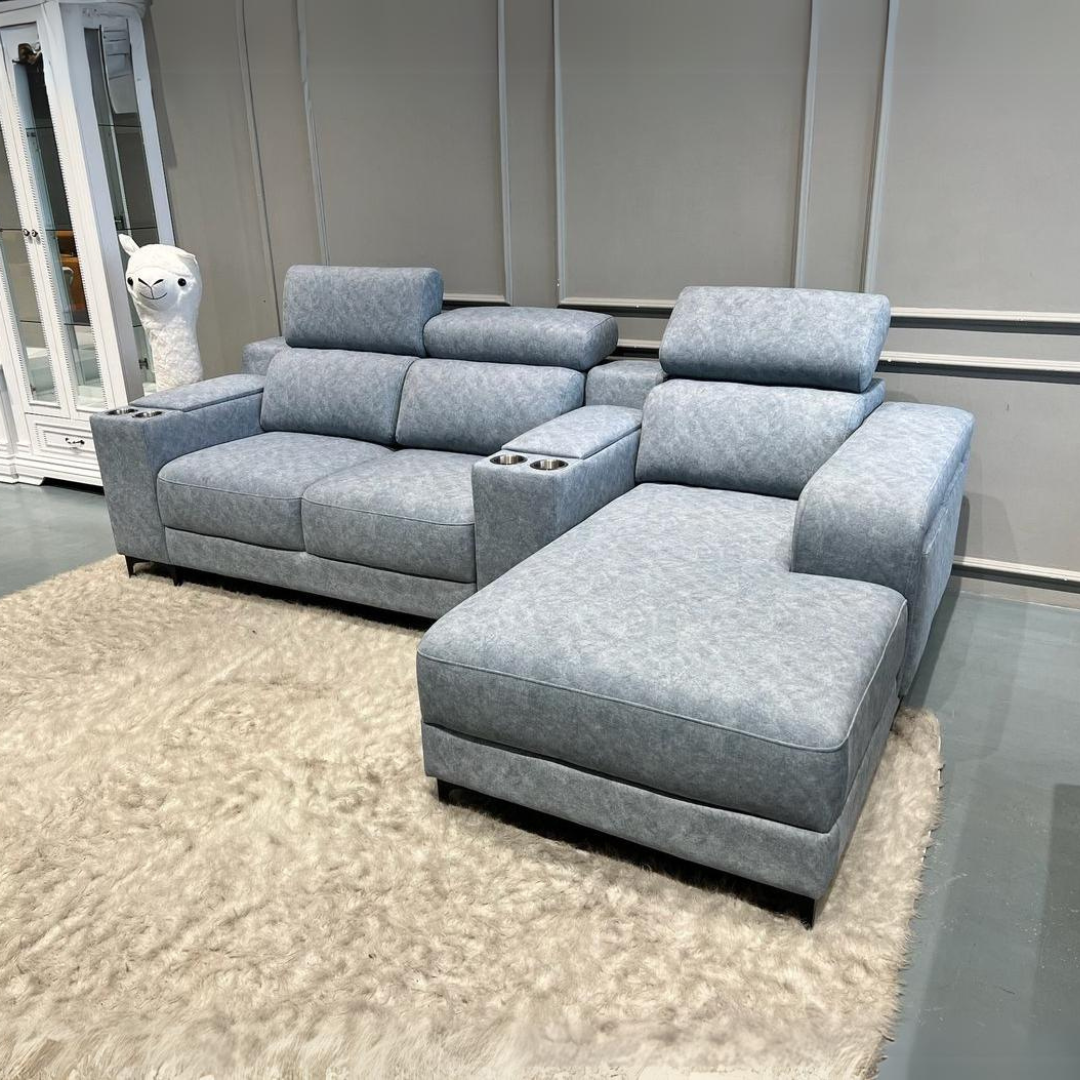 Fabio 3 Seater L Shape Sofa