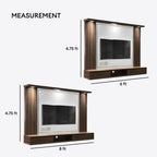 Carvin 6/8ft TV Cabinet | 150-17