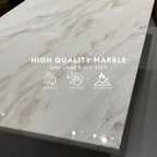Lunara 6/8s Marble Dining Set | 156-60 / 165-50