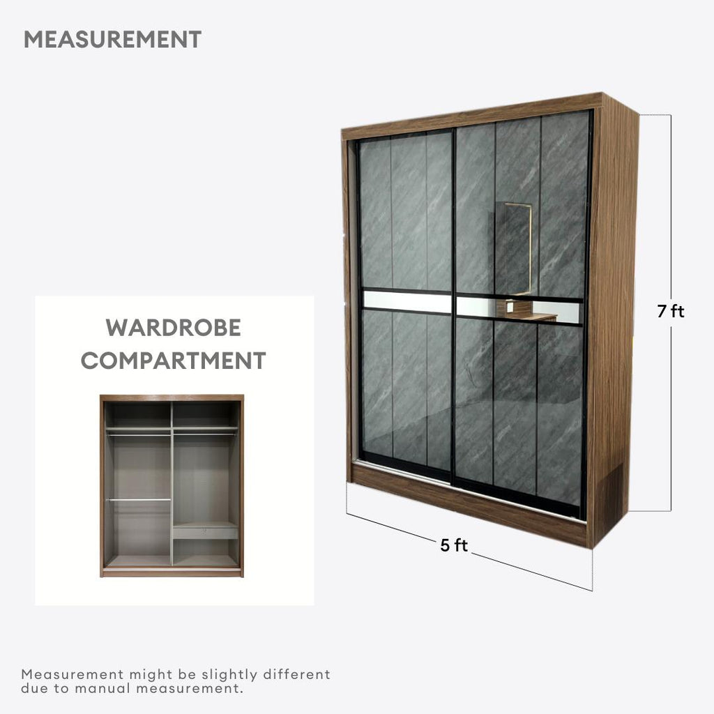 Olympia 5 x 7 ft Wardrobe | B138-11