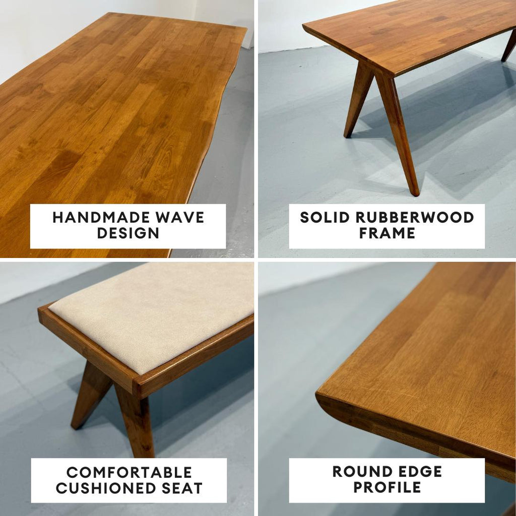Crafts 4/6/8s Wooden Dining Set | 156-45