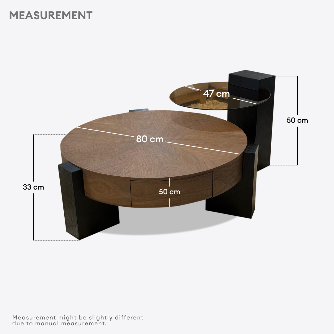 Orbit Double Layer Coffee Table | TJ25-04-CT