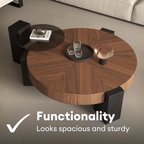 Orbit Double Layer Coffee Table | TJ25-04-CT