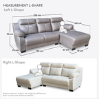 Aston L-Shape Sofa | 156-58