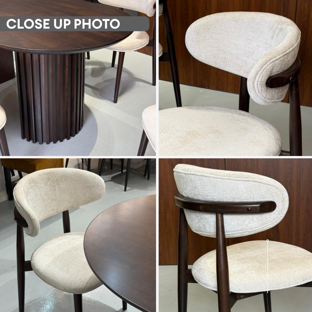 Wooden 4/6s Muji Dining Set | B 126-15