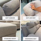 Hadrian L-Shape Sofa | 149-27