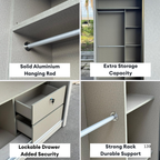 Eugene 5/6/8 x 8ft Wardrobe | B22-67