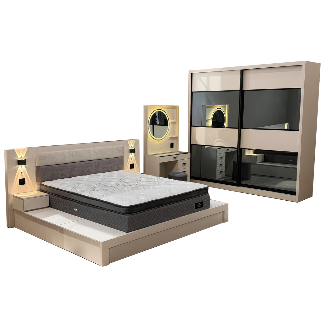 Tatami Bedroom Set of 5 - 8/6x8ft | 131-31 + 131-22