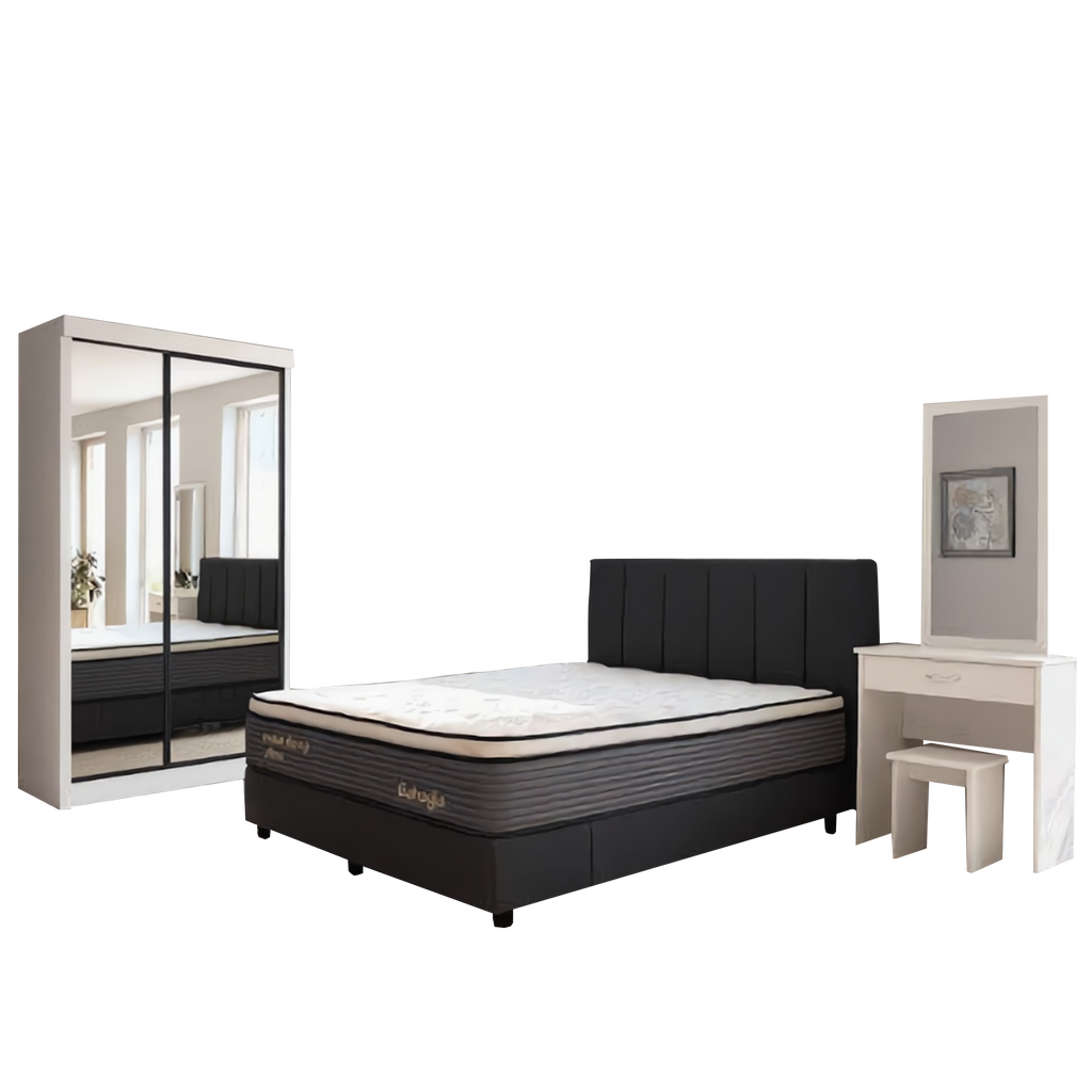 Essential Bedroom Set of 3 - 4x6ft | 141-04 + 140-06