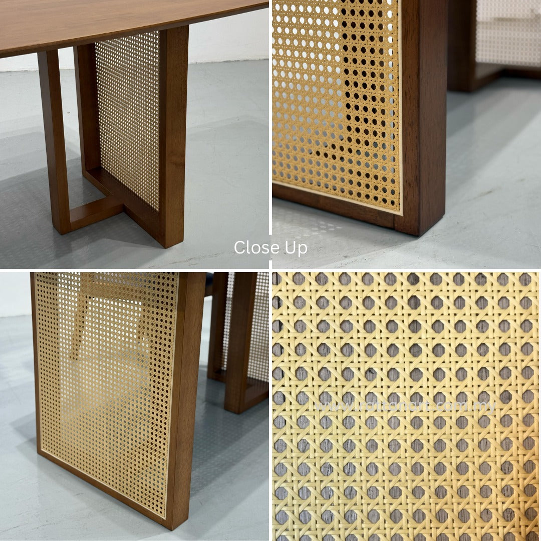 Sabriya 4/6s Rattan Dining Set | 156-79