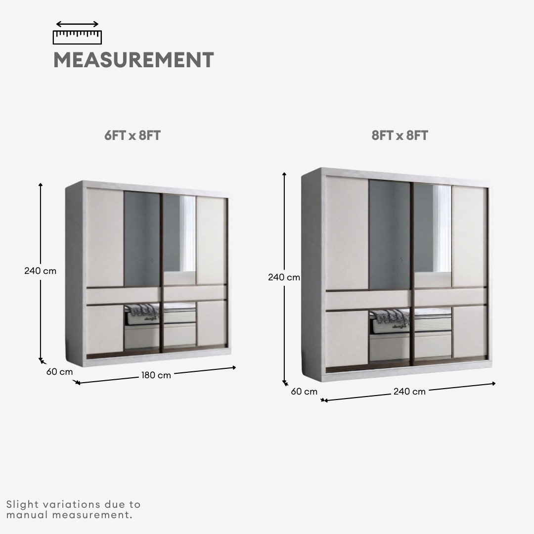 Ezekiel 6/8 x 8ft Wardrobe | B22-69