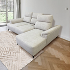 Fabey Push Back L-Shape Sofa | 108-28