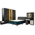 Prism Bedroom Set of 5 - 6/8x8ft | 142-41 + 131-32