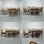 Sabriya 4/6s Rattan Dining Set | 156-79