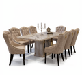 Lucinda 8s Marble Dining Set | 160-07