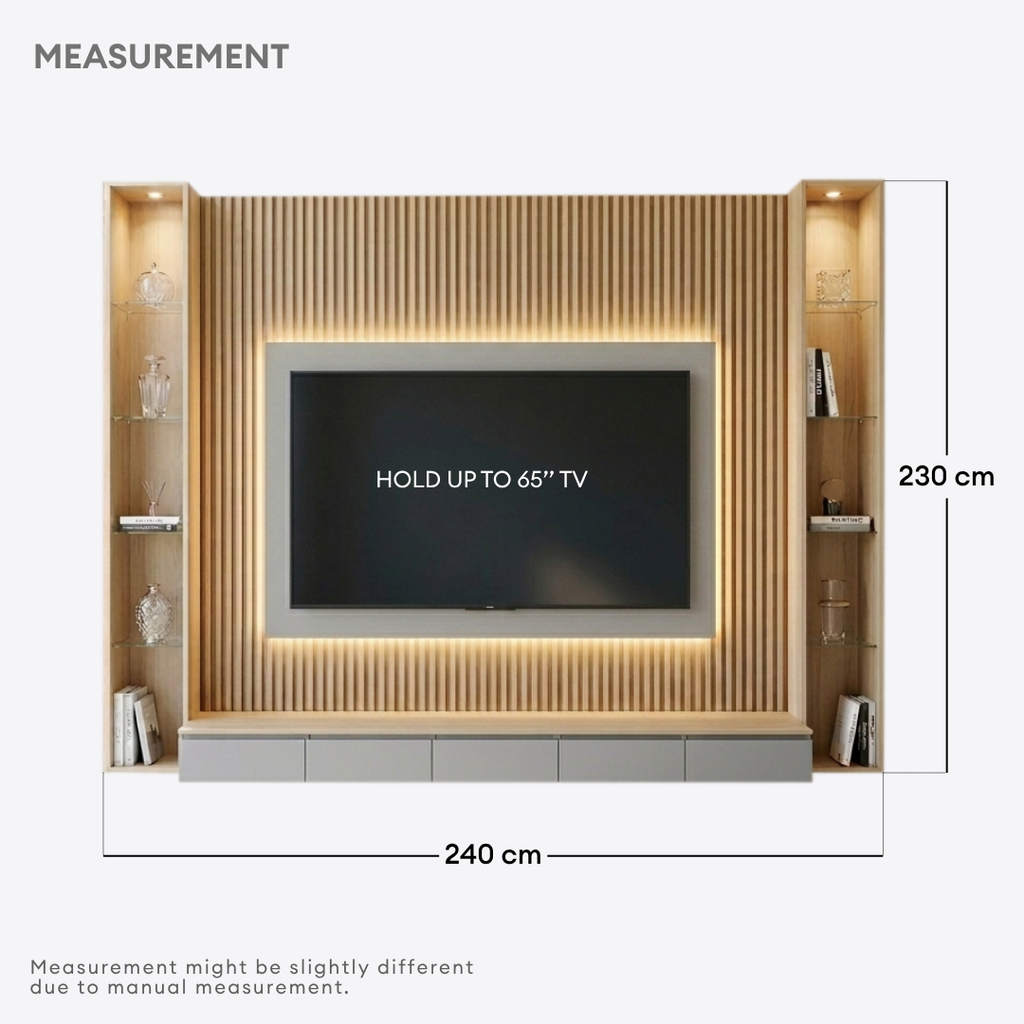 Novaria Flex 8ft TV Cabinet | 150-35
