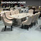 Lucinda 8s Marble Dining Set | 160-07