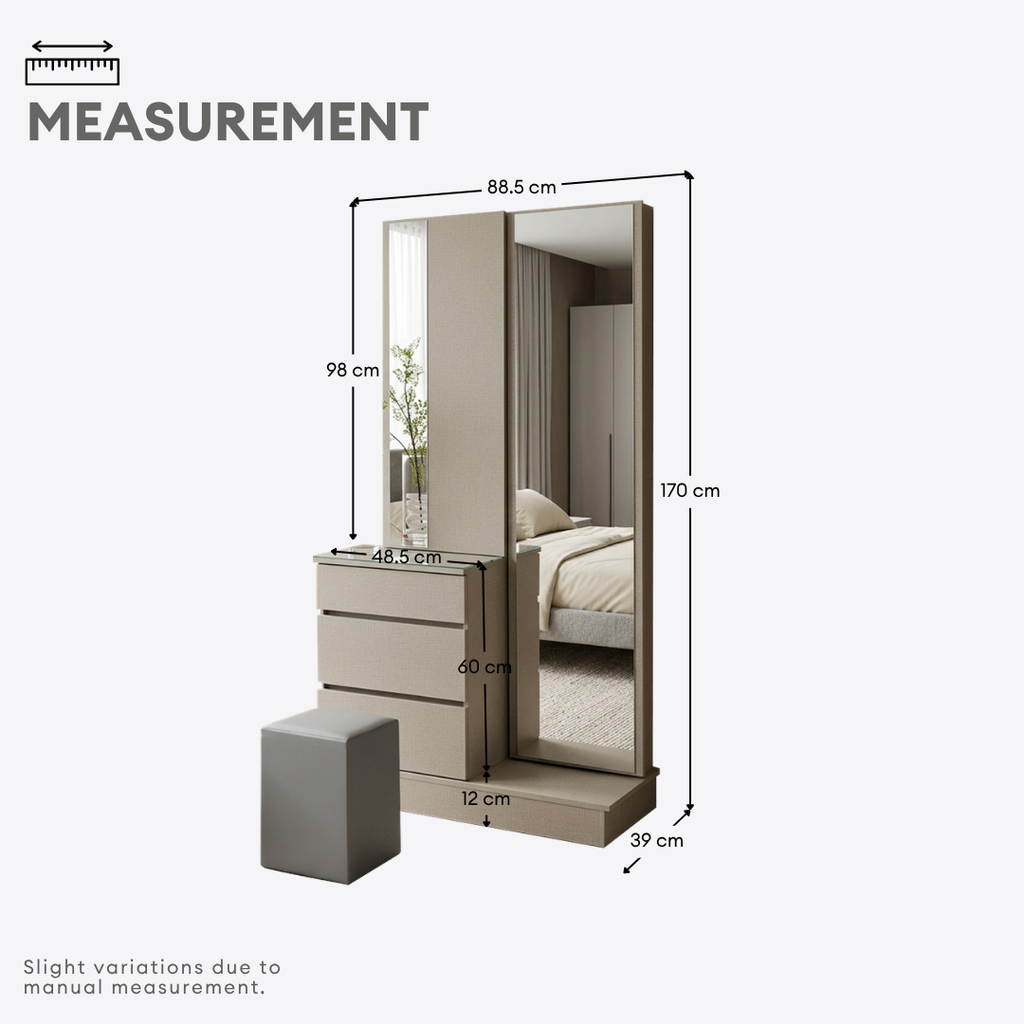 Clarisse Dressing Table | 131-21