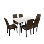 Edrich 6s Sintered Stone Dining Set | 160-01