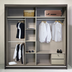 Malix Anti-Jump Sliding Door Wardrobe