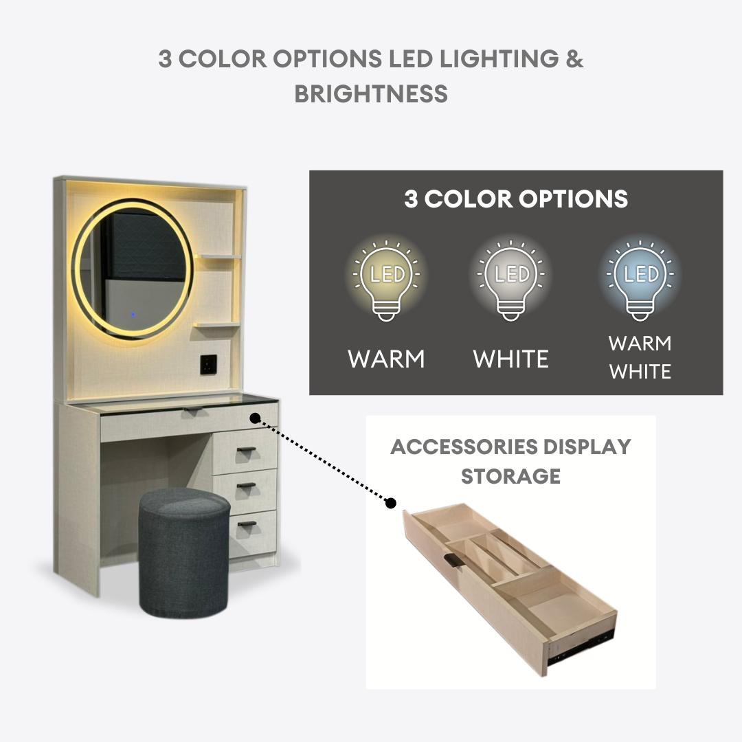 Serenique Dressing Table | 131-30