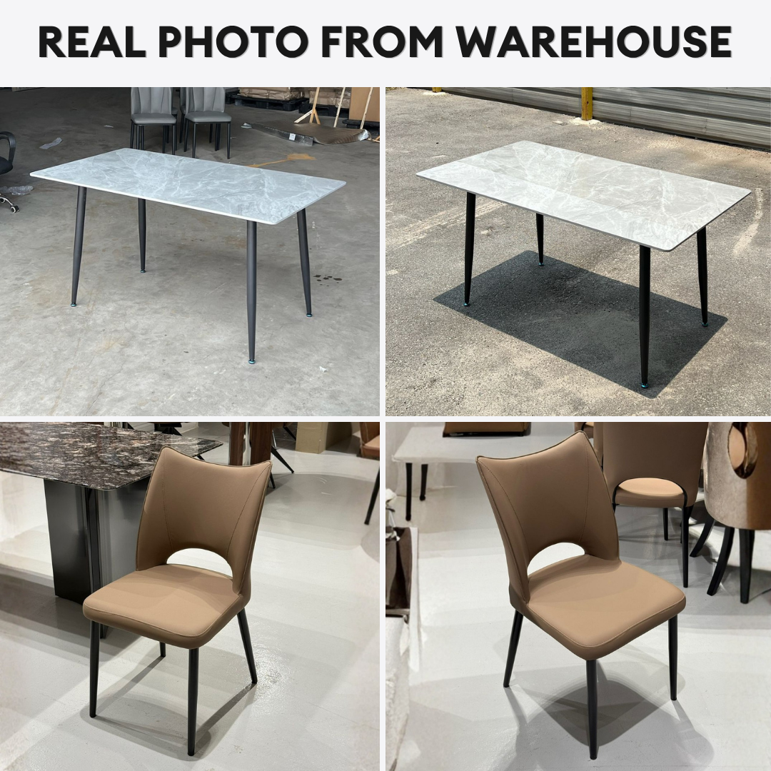 Estelle 6s Sintered Stone Dining Set | TJ04 + 161 DT
