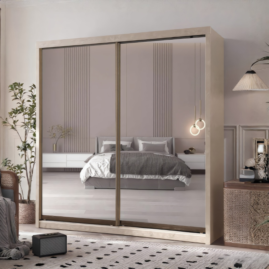Ford 5/6/8 x 8ft Wardrobe - Full Mirror | B 22-68