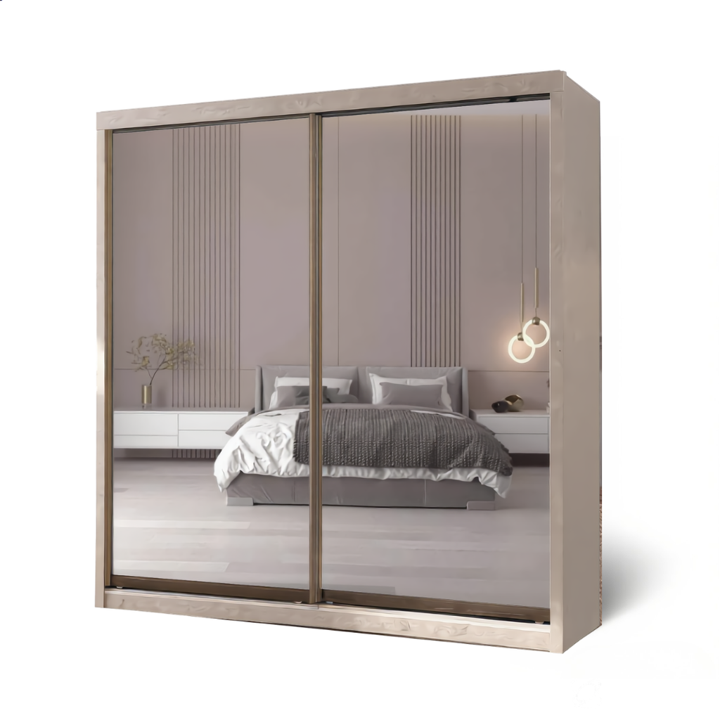 Ford 5/6/8 x 8ft Wardrobe - Full Mirror | B 22-68