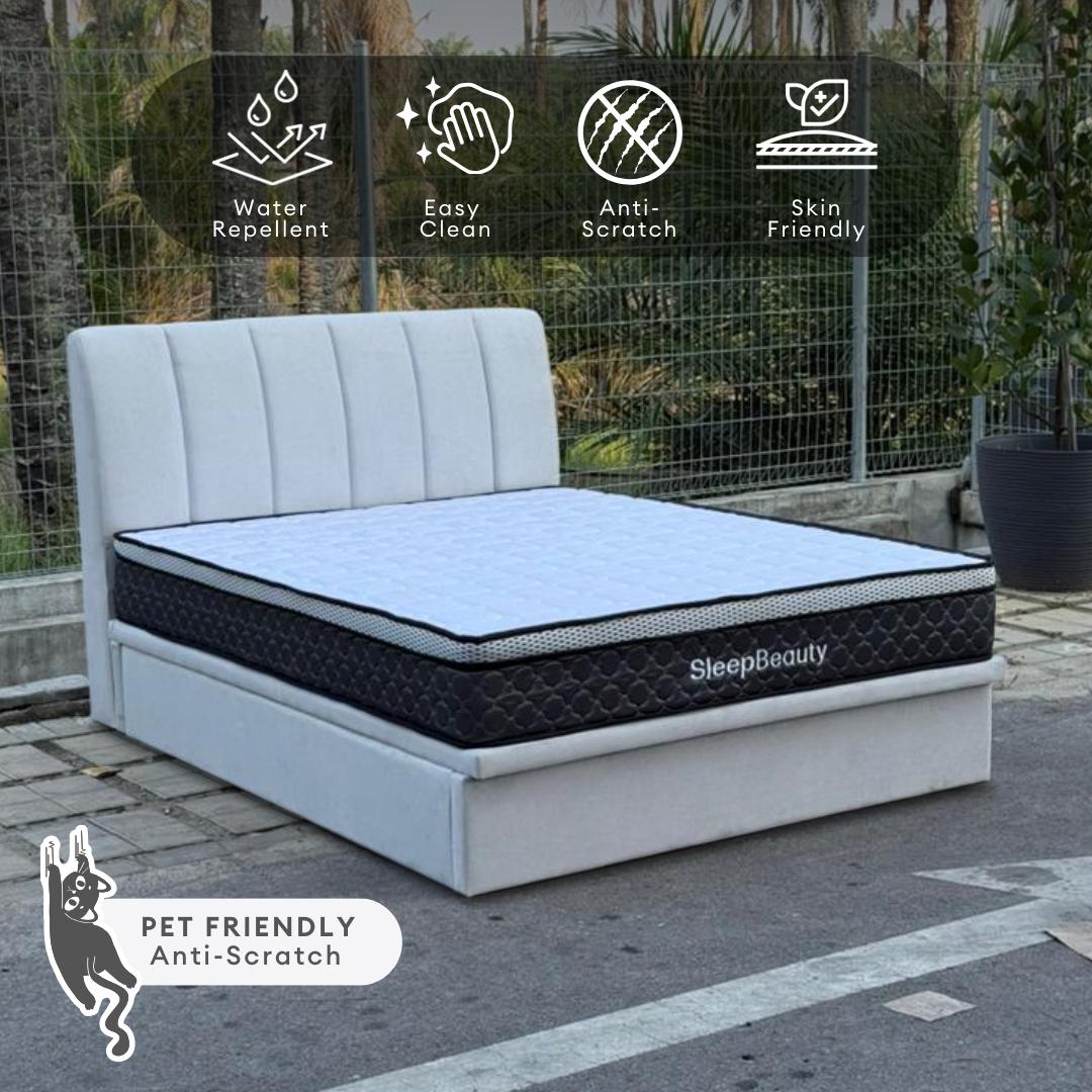 Nuvia King/Queen Hydraulic Storage Bedframe | 162-11