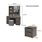 Miya Bedroom Set of 5 - 6/8x8ft | 140-09 + 142-22
