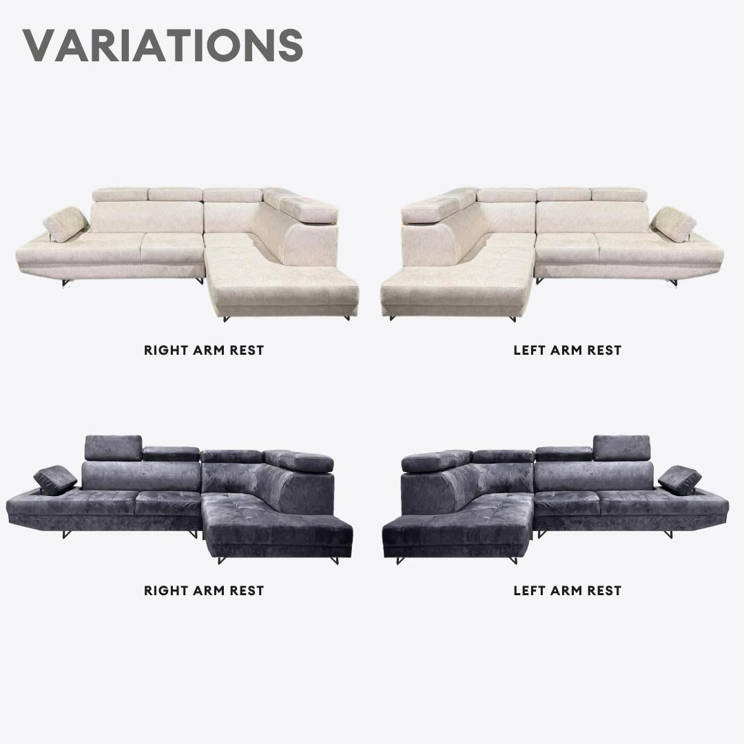 Harold 5 Seater Corner Sofa | 151-27 / 151-28