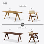Crafts 4/6/8s Wooden Dining Set | 156-45