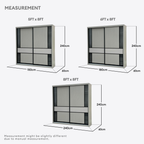 Delina 8/6/5x8ft Wardrobe | B22-92