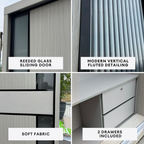 Delina 8/6/5x8ft Wardrobe | B22-92