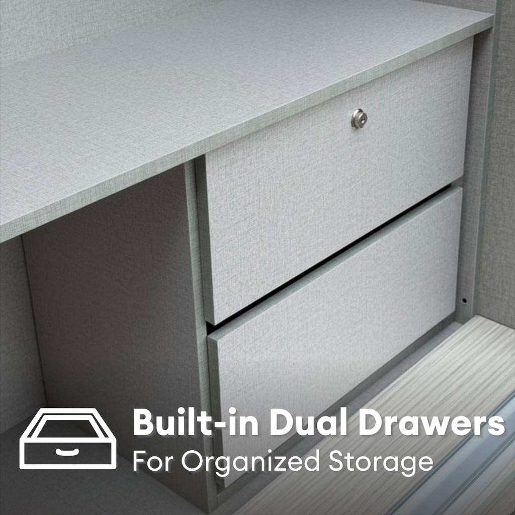 Delina 8/6/5x8ft Wardrobe | B22-92
