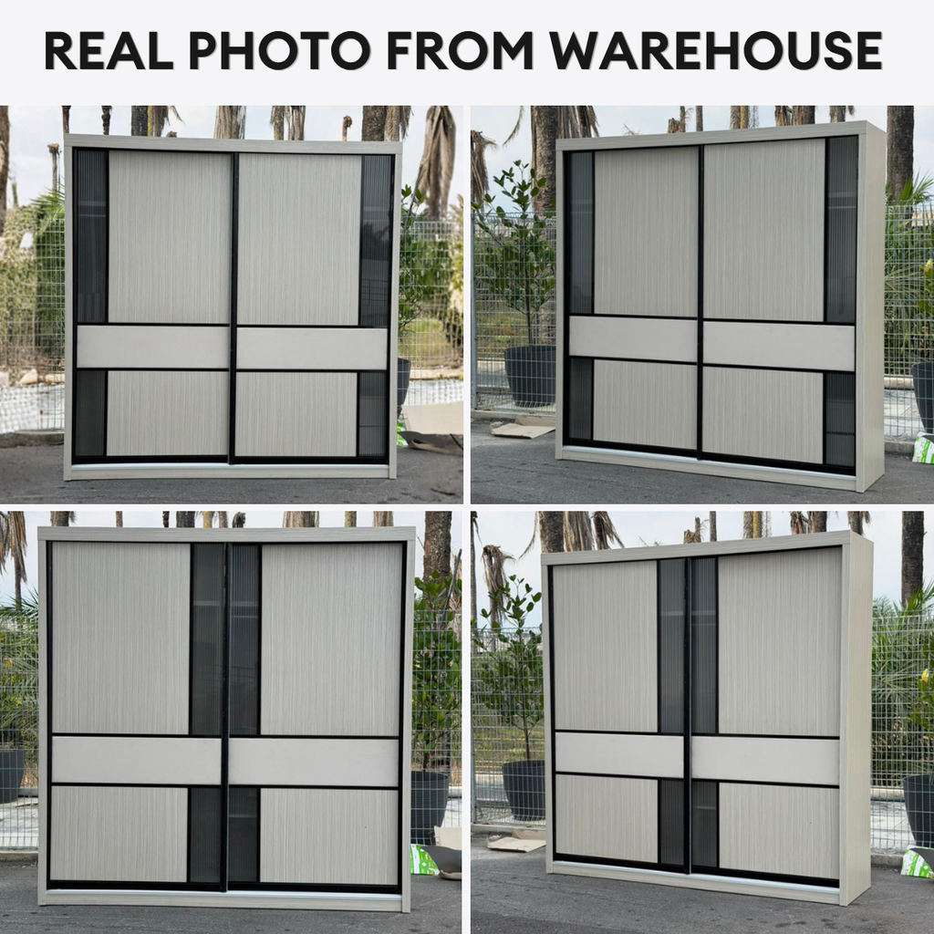 Delina 8/6/5x8ft Wardrobe | B22-92